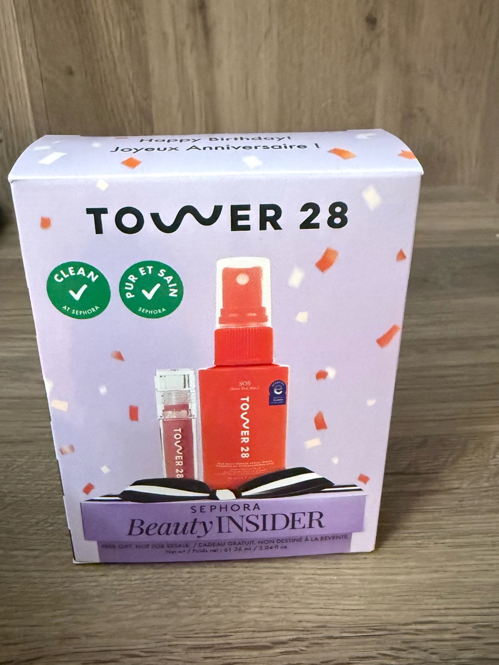 Brand new Tower 28 Lip Gloss & Mist Duo